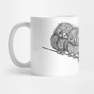 owl line Mug